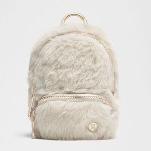 Lululemon Mini Sherpa Everywhere Nano Backpack/Keychain/Bag Charm